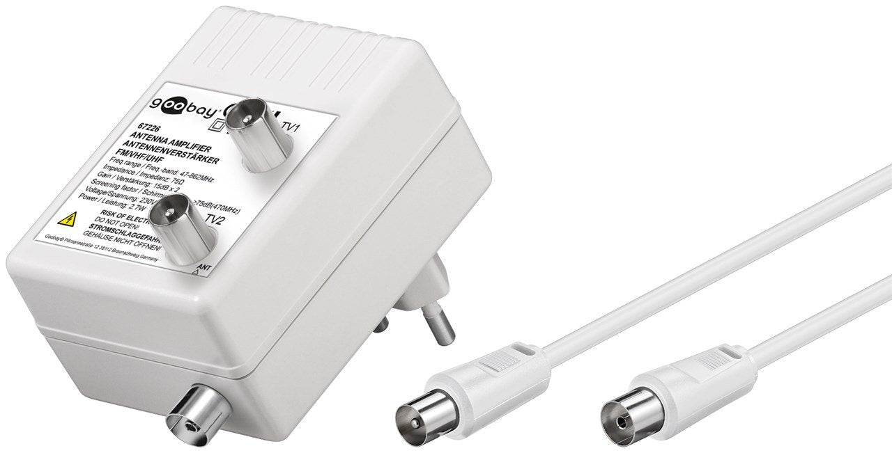 EAN 4040849672262 - Goobay 67226 amplificador señal de TV 47 - 862 MHz imagen 4