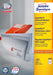 EAN 4004182036587 - Avery 3658Z etiqueta autoadhesiva Rectángulo Blanco 2400 pieza(s) imagen 1