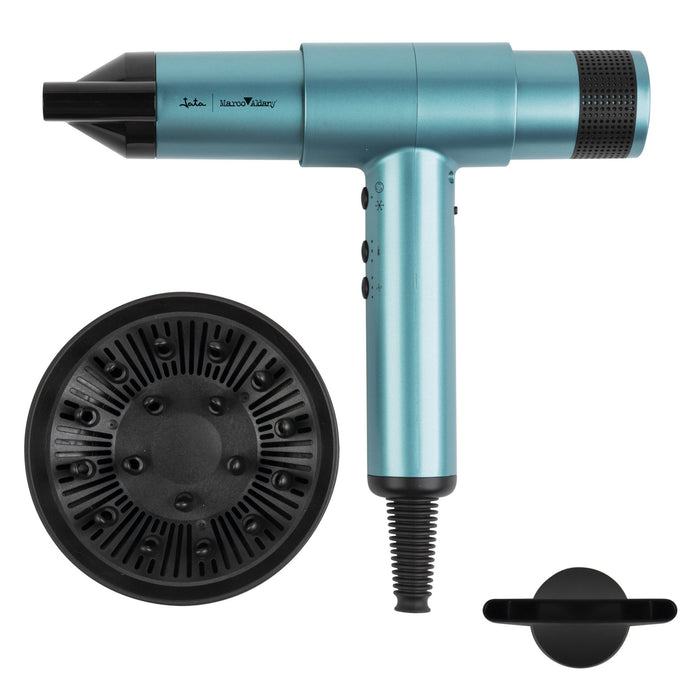 EAN 8421078038375 - JATA JBSC5577 secador 2000 W Negro, Turquesa imagen 1
