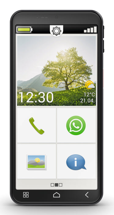 EAN 9005613168995 - Emporia emporiaSMART.7lite 13,8 cm (5.45") SIM única Android 15 4G USB Tipo C 6 GB 128 GB 3500 mAh Negro imagen 8