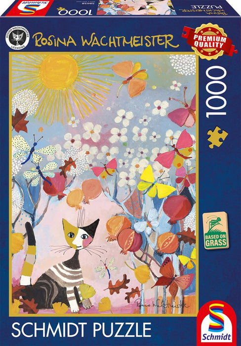 Schmidt Spiele Rosina Wachtmeister: Gatito Rayado, Rompecabezas De 1000 Piezas 58658
