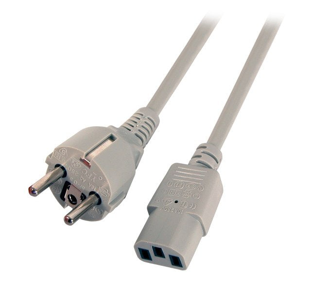 Efb Netzleitung Schutzkontakt 180 - C13 180 Grau, 5,0 M, 3 X 1,00 Mm
