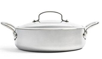 Greenpan Sartén + Tapa De Acero Inoxidable 26cm Cc003820-001
