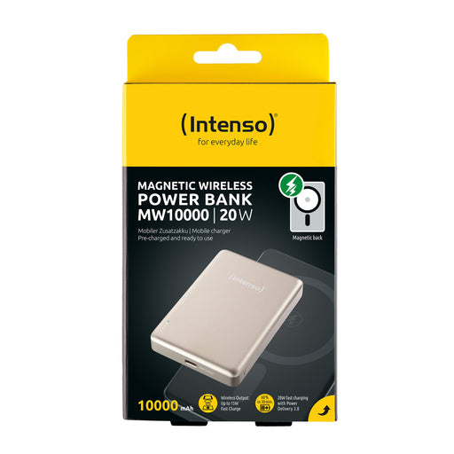 EAN 4034303036219 - Intenso MW10000 Polímero de litio Cargador inalámbrico imagen 2