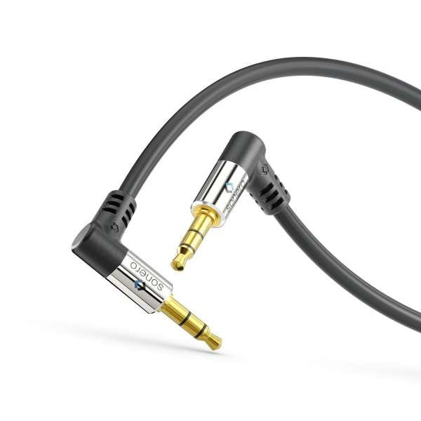 Purelink Sonero Stereo Cable De Audio. 3,5mm Macho 90° Auf 3,5mm Macho 90°