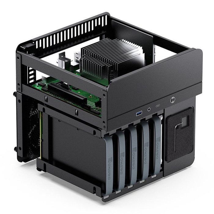 Jonsbo N2 Mini-Itx Nas Carcasa - Negro