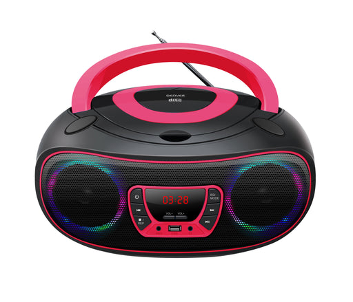 EAN 5706751040726 - Denver TCL-212BT PINK Negro, Rosa Reproductor de CD portátil imagen 2