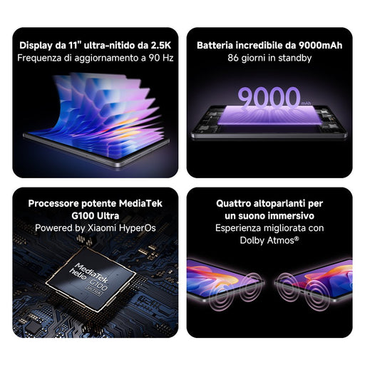 EAN 6932554444556 - Xiaomi Redmi Pad 2 128 GB 27,9 cm (11") 4 GB Wi-Fi 5 (802.11ac) Gris imagen 2
