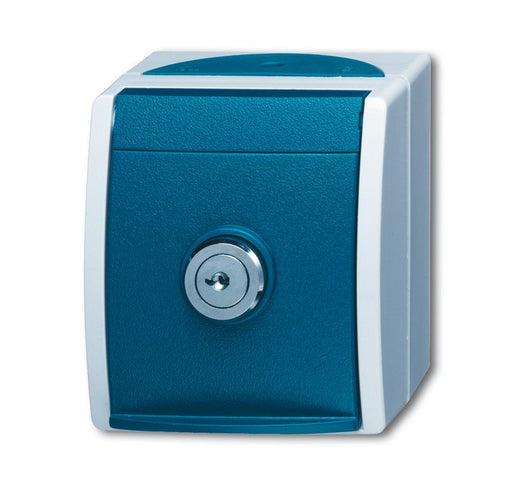 EAN 4011395993255 - Busch-Jaeger 2083-0-0822 toma de corriente CEE 7/3 Azul, Blanco imagen 1