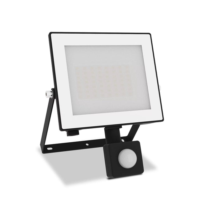 Aplique Exterior Philips Lois Led 30w Sensor Movimiento 3200lm 3000k Impermeable Ip65 Color Negro Mu