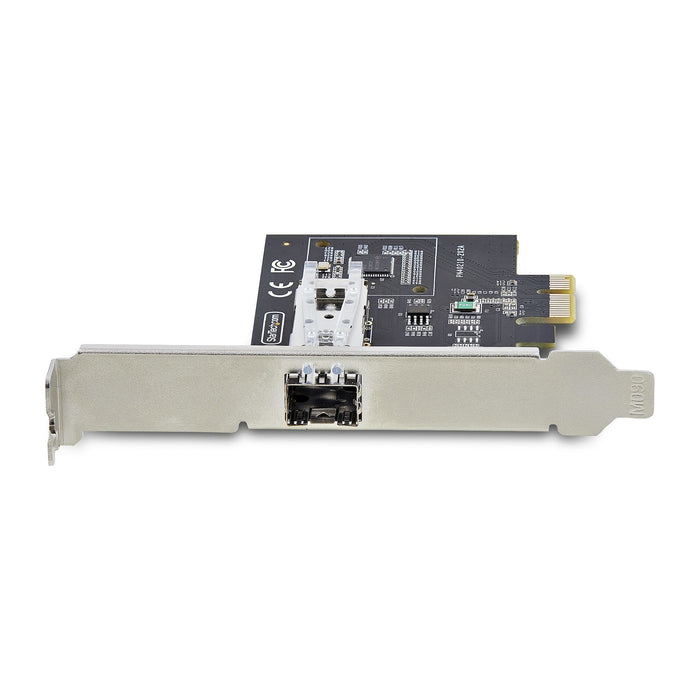 Startech.Com Tarjeta Pcie 2.1x1 De Red De Fibra Óptica/Cobre Ethernet 1gb Sfp De 1 Puerto - Chipset Controlador Intel I210-Is - Cobre De 1000base/Fibra Óptica - Nic