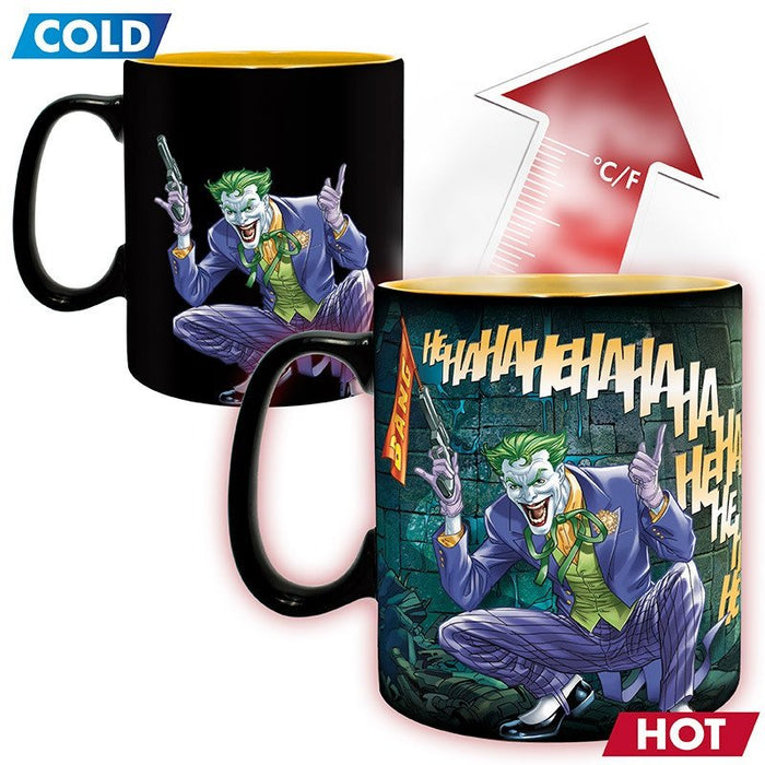 Taza Termocolora Dc Comics Batman Y Joker 460 Ml