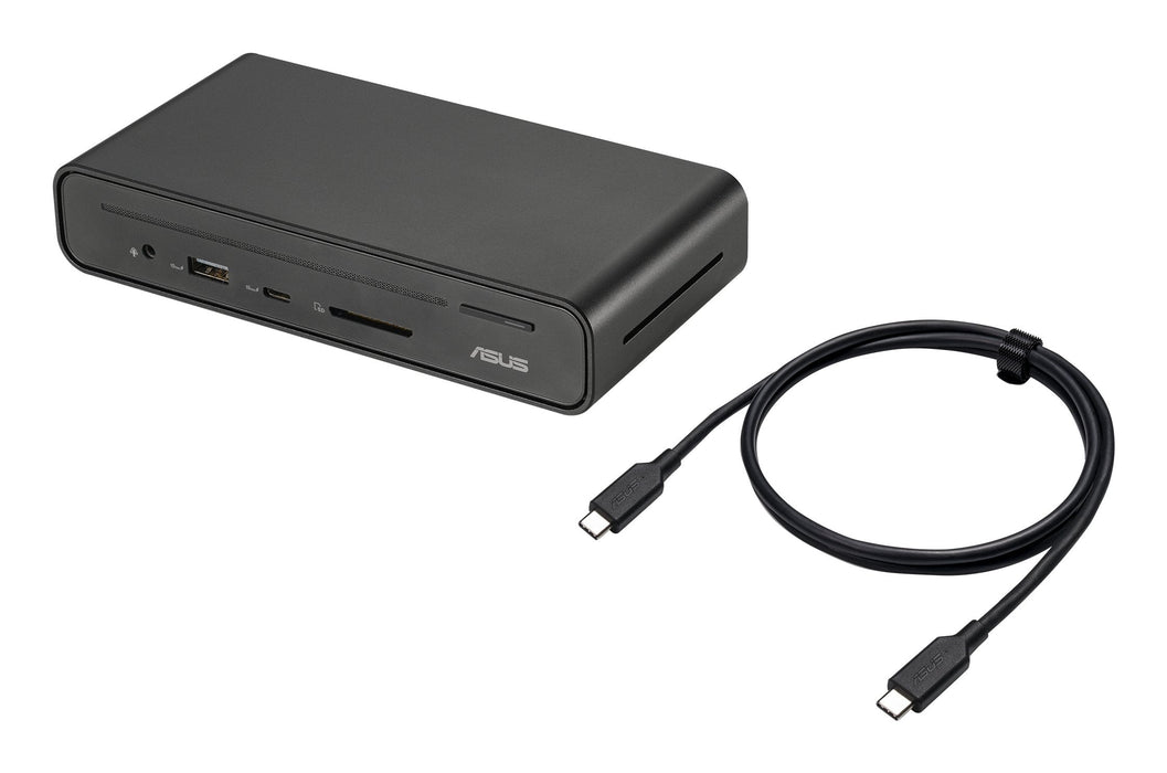Asus Triple Display Usb-C Dock Duo Dc301 Alámbrico Negro 90xb0a5n-Bds010