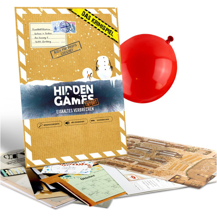 EAN 4260686490410 - Hidden Games HGFA06EB juego de tablero ICE COLD CRIME 90 min Juego De Cartas Detective imagen 2