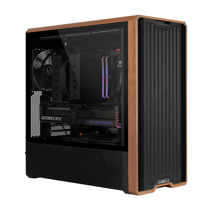 EAN 4718466015853 - Lian Li Lancool LAN217X carcasa de ordenador Midi Tower Negro, Madera imagen 19