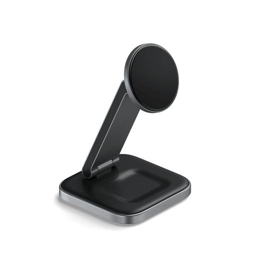 EAN 810086361236 - Satechi ST-Q21FM cargador de dispositivo móvil Auriculares, Smartphone Gris USB Cargador inalámbrico Inter imagen 2