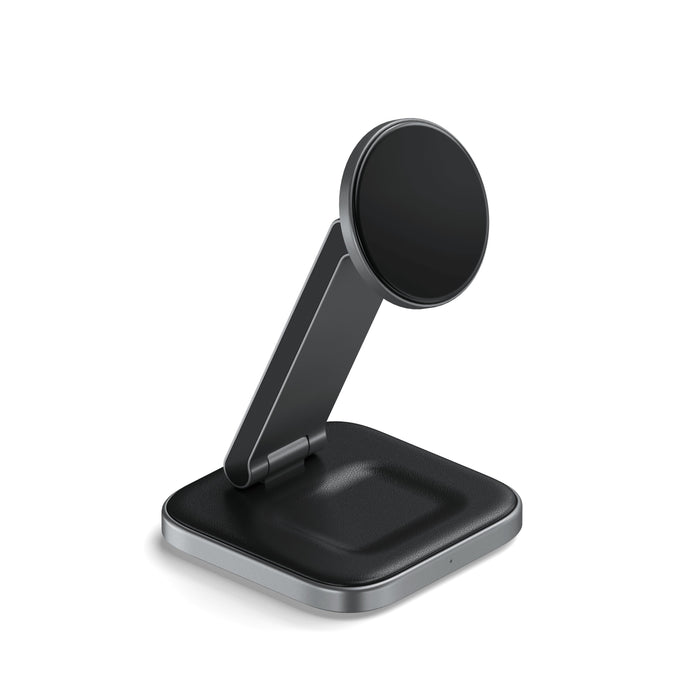 EAN 810086361236 - Satechi ST-Q21FM cargador de dispositivo móvil Auriculares, Smartphone Gris USB Cargador inalámbrico Inter imagen 2