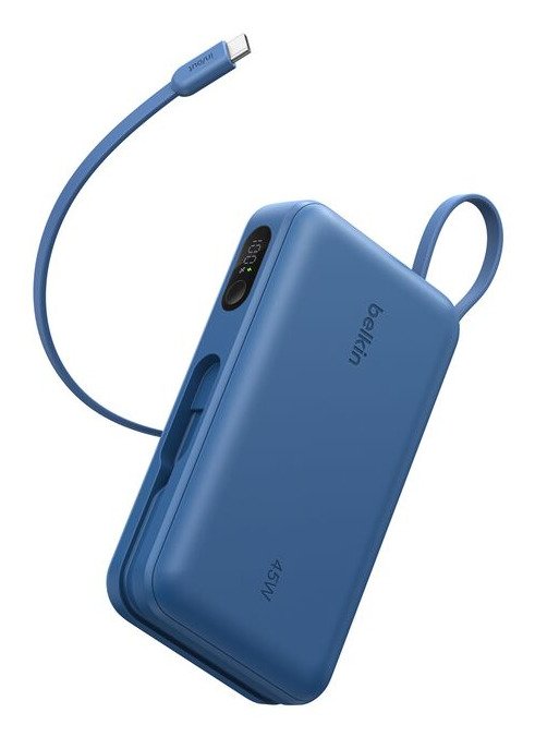 Belkin Powerbk.+ Displ. 45w Blau 20.000mah/Usb-C Kabel Bpb036hqbl