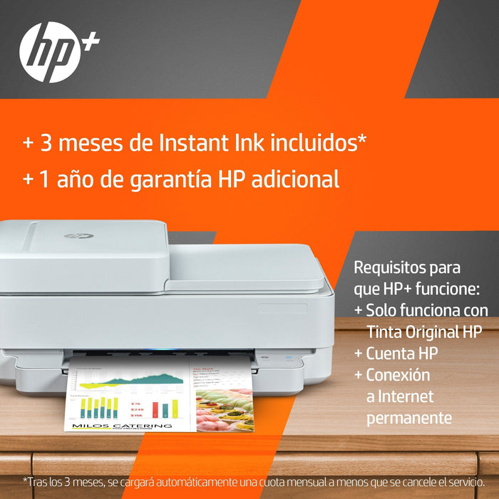 Impresora Hp Envy 6430e Multifunción Color Wifi Dúplex