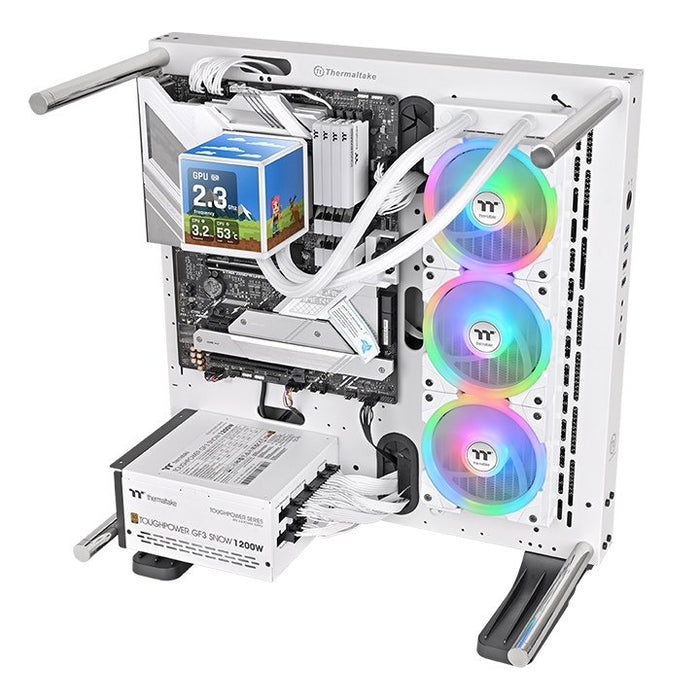 EAN 4711658546241 - Thermaltake MINECUBE 360 Ultra Procesador Sistema de refrigeración líquida todo en uno 12 cm Blanco 1 pie imagen 6
