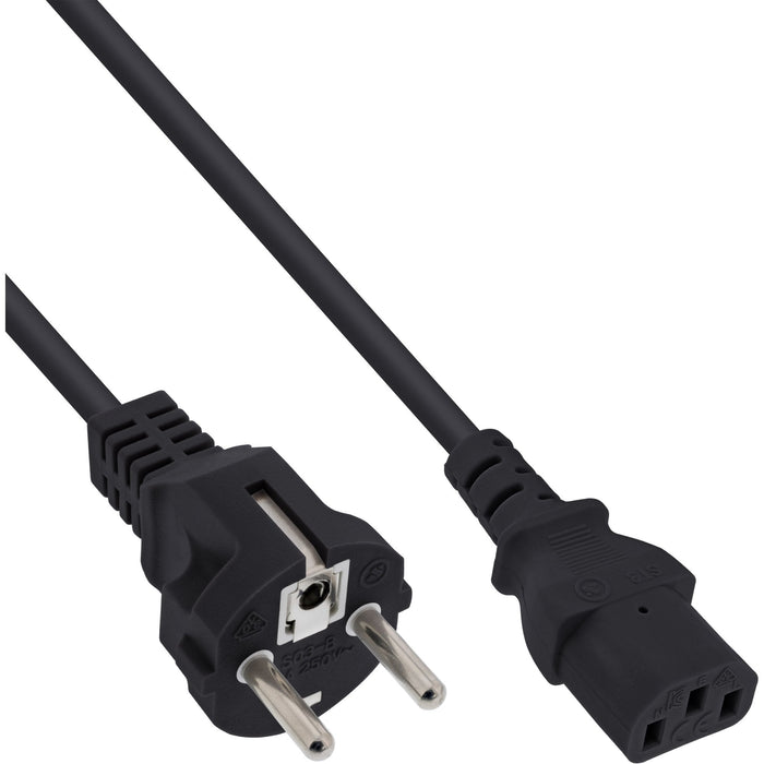 Cable De Alimentación Inline Tipo F A 3 Pin C13 Iec 1.5m
