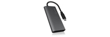 EAN 4250078170433 - ICY BOX IB-HUB1428-C31 USB 3.2 Gen 2 (3.1 Gen 2) Type-C 10000 Mbit/s Antracita, Negro imagen 3