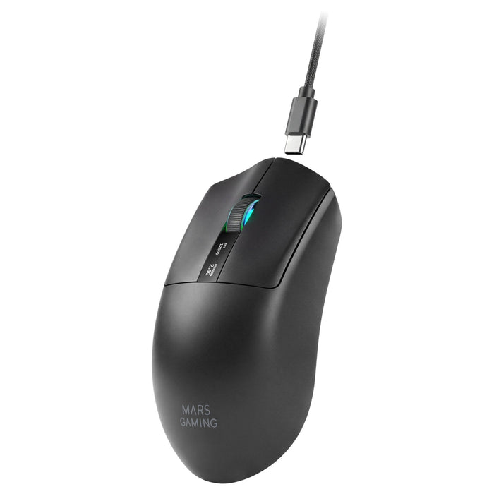 Raton Optico Wireless Mmwelite Negro Mars Gaming