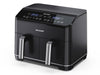 EAN 4550556127172 - Sharp AF-GD82AE-B freidora Doble 8 L Independiente 1800 W Freidora de aire caliente Negro imagen 1