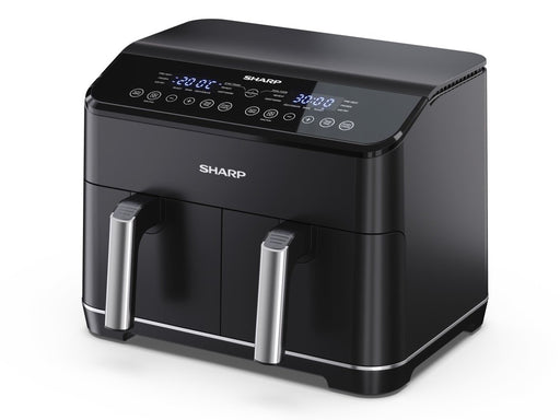EAN 4550556127172 - Sharp AF-GD82AE-B freidora Doble 8 L Independiente 1800 W Freidora de aire caliente Negro imagen 1