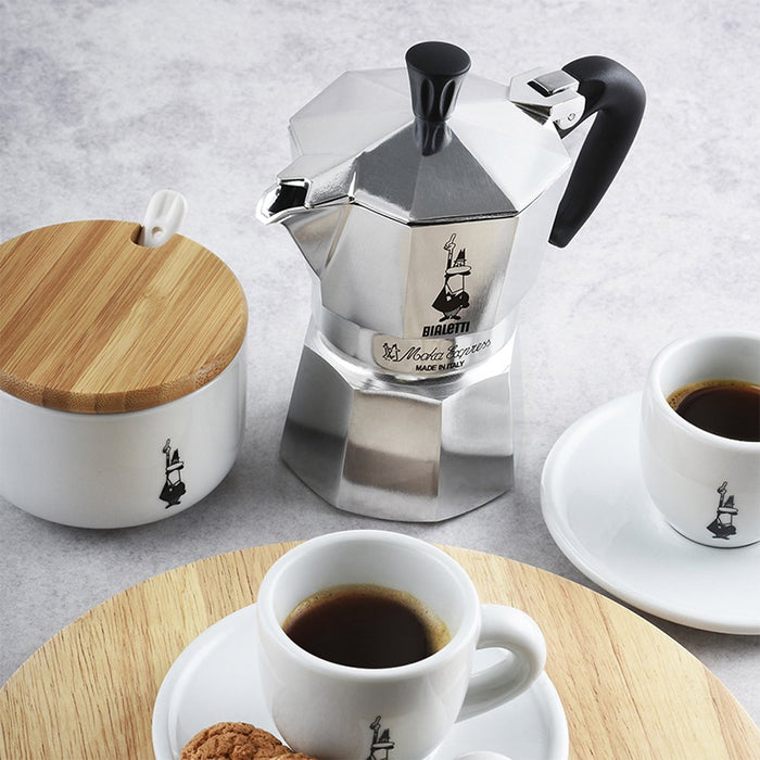 EAN 8006363011686 - Bialetti Moka Express Cafetera italiana Aluminio, Negro imagen 3