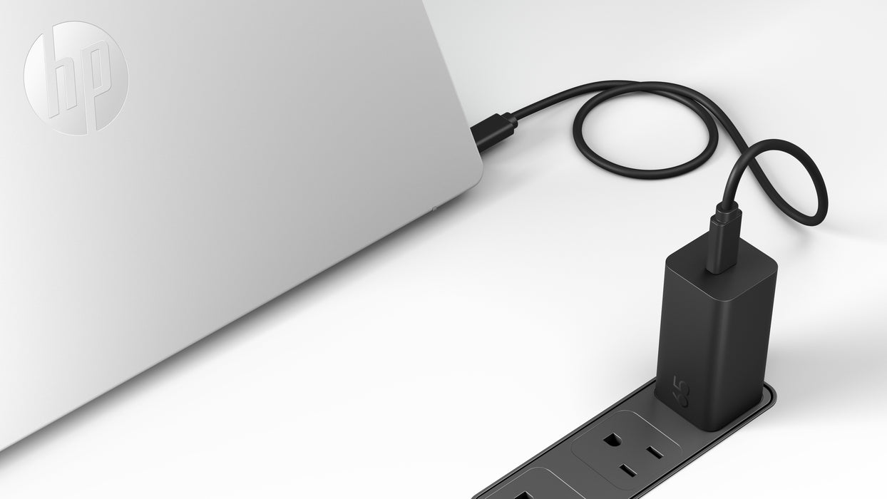 EAN 0199642432321 - HP 65W GaN Wall Charger adaptador e inversor de corriente Universal Negro imagen 15