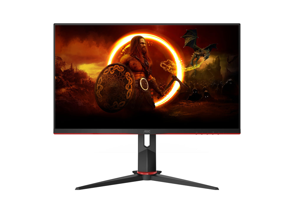 EAN 4038986182270 - AOC G2 27G2ZN3/BK pantalla para PC 68,6 cm (27") 1920 x 1080 Pixeles Full HD LCD Negro, Rojo imagen 2