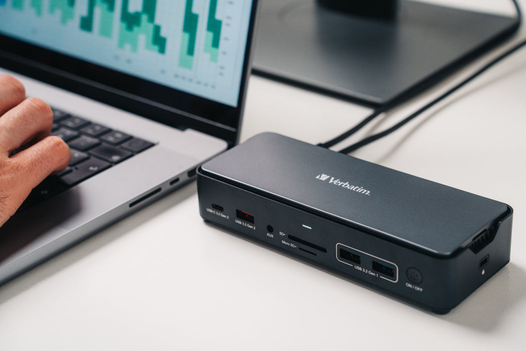 EAN 0023942321736 - Verbatim CDS-15S Alámbrico USB 3.2 Gen 1 (3.1 Gen 1) Type-C Negro, Gris imagen 6