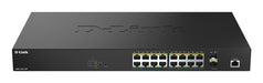 EAN 790069476655 - D-Link DMS-1250-18P/E switch Gestionado L2 2.5G Ethernet (100/1000/2500) Energía sobre Ethernet (PoE) Negr imagen 1
