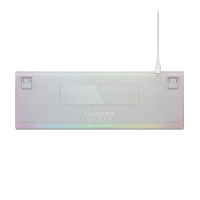 EAN 7340086914383 - CHERRY K5V2 Compact teclado Juego USB QWERTZ Alemán Blanco imagen 4