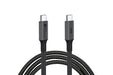 EAN 4014619881383 - Alcasa 2402-T018A cable USB USB4 Gen 2x2 1,8 m USB C Grafito imagen 2