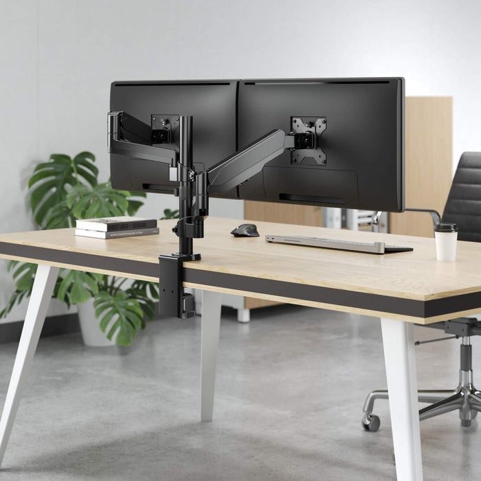 EAN 0766623461597 - Manhattan 461597 soporte para monitor 81,3 cm (32") Escritorio Gris imagen 7