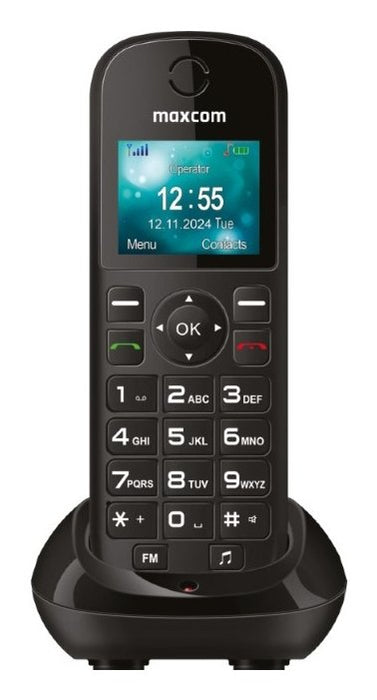 EAN 5908235978048 - MaxCom Comfort MM35D SE teléfono móvil 4,5 cm (1.77") 86 g Negro Teléfono para personas mayores imagen 1