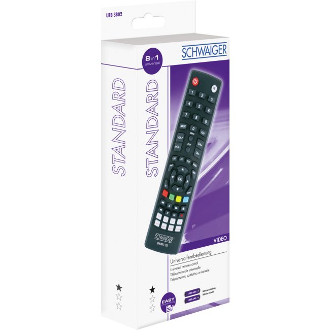 EAN 4004005032864 - Schwaiger UFB3802533 mando a distancia DTV, TV Botones imagen 2