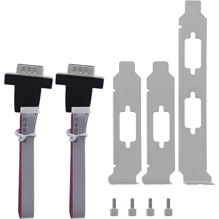 Inline Tarjeta De Interfaz M.2 A 2x Serie 9pol Conector Macho