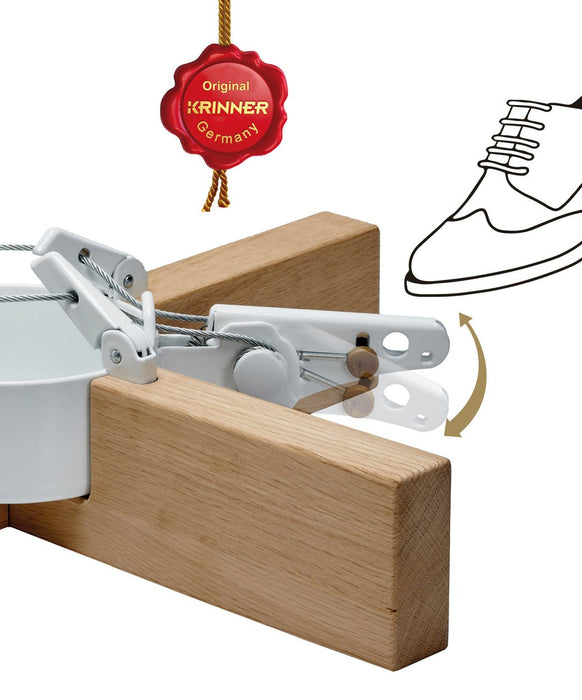 Krinner Kopenhagen White 2.5m / 12cm Christmas Tree Stand