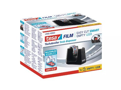 EAN 4042448259738 - TESA 53902-00000-01 Portarollo de cinta adhesiva Plástico Negro imagen 2