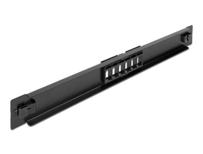 Delock Panel De Conexión Keystone De 19" Y 6 Puertos Sin Herramientas