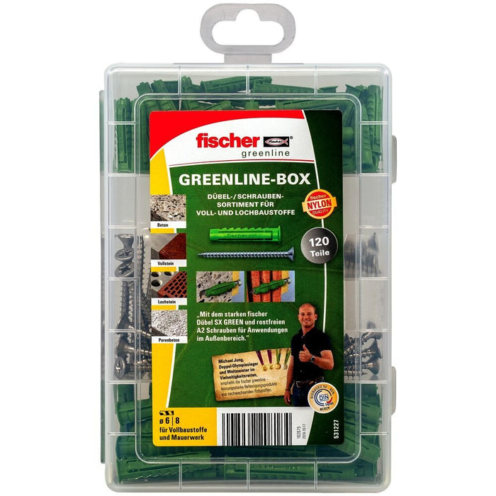 Fischer Master Box Greenline Sx S + A2, Tacos 531227