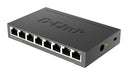 EAN 0790069368240 - D-Link DGS-108 No administrado L2 Gigabit Ethernet (10/100/1000) Negro imagen 2