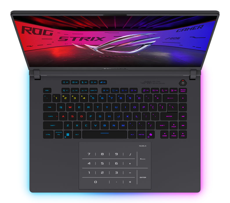 Asus Rog Strix G16 G615jmr-Iscrv246w Intel® Core? I7 I7-14650hx Ordenador Portátil 40,6 Cm (16) Wuxga 16 Go Ddr5-Sdram 1 To Ssd Nvidia Geforce Rtx 5060 Wi-Fi 7 (802.11be) Windows 11 Home Negro, Gris