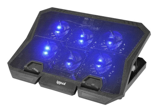 EAN 8435364319703 - iggual RP6V17 Soporte para ordenador portátil Negro 43,2 cm (17") imagen 2