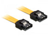 EAN 4043619828081 - DeLOCK 0.2m SATA M/M cable de SATA 0,2 m Amarillo imagen 1