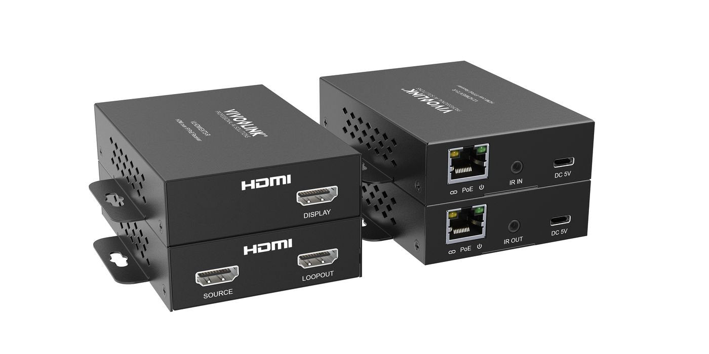 Hdmi Over Ip/Poe Receiver  150m. Max Resolution