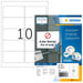 EAN 4008705103077 - HERMA 10307 etiqueta autoadhesiva Rectángulo redondeado Desmontable Blanco 1000 pieza(s) imagen 1